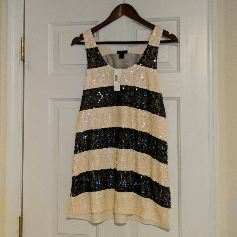 J Crew sequin tank